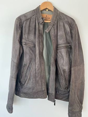 Leder Jacke Goosecraft