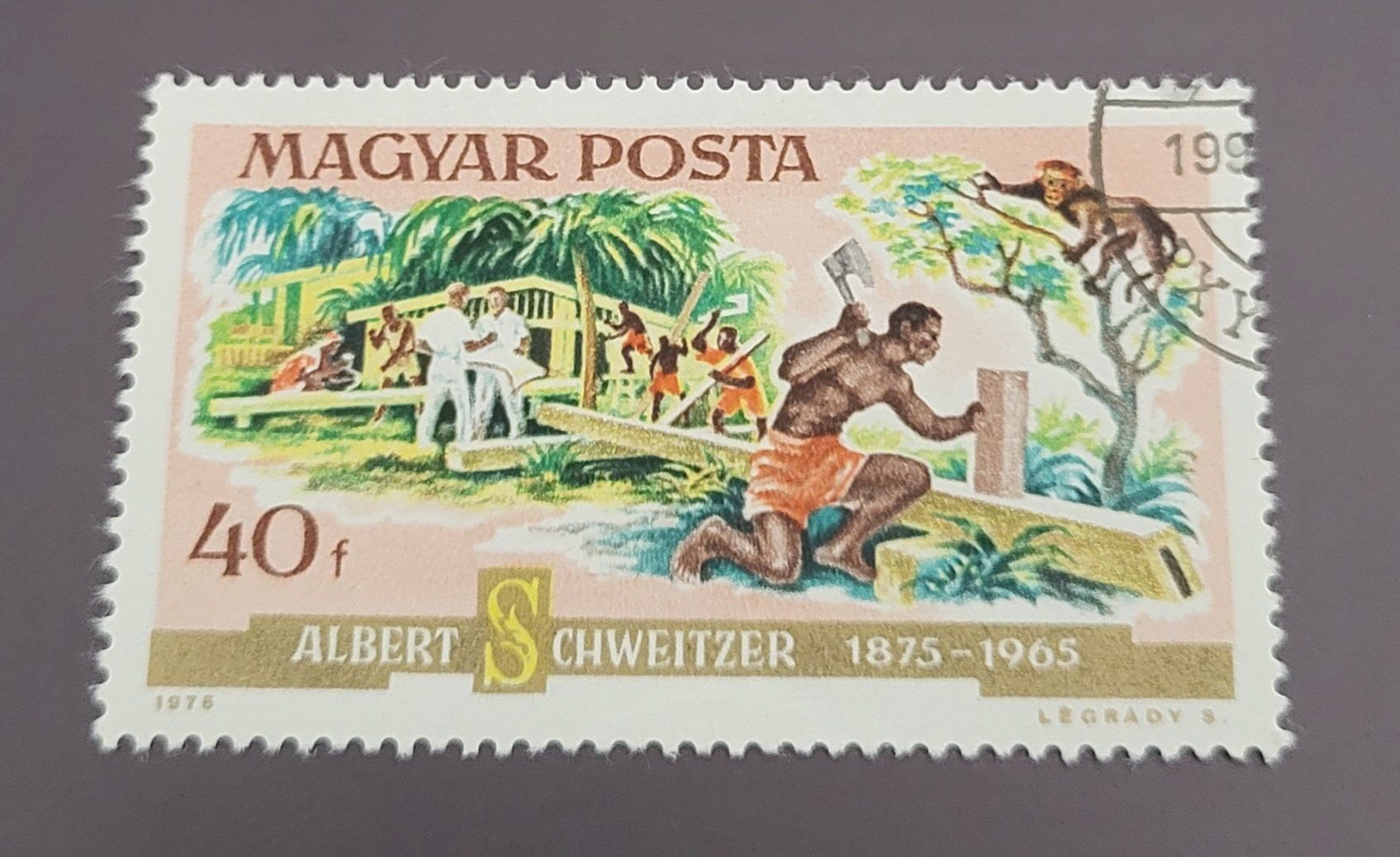 Tutti i francobolli: Ungarn 1975 briefmarke – Usato da St Gallen venduto da Stampsalshobby