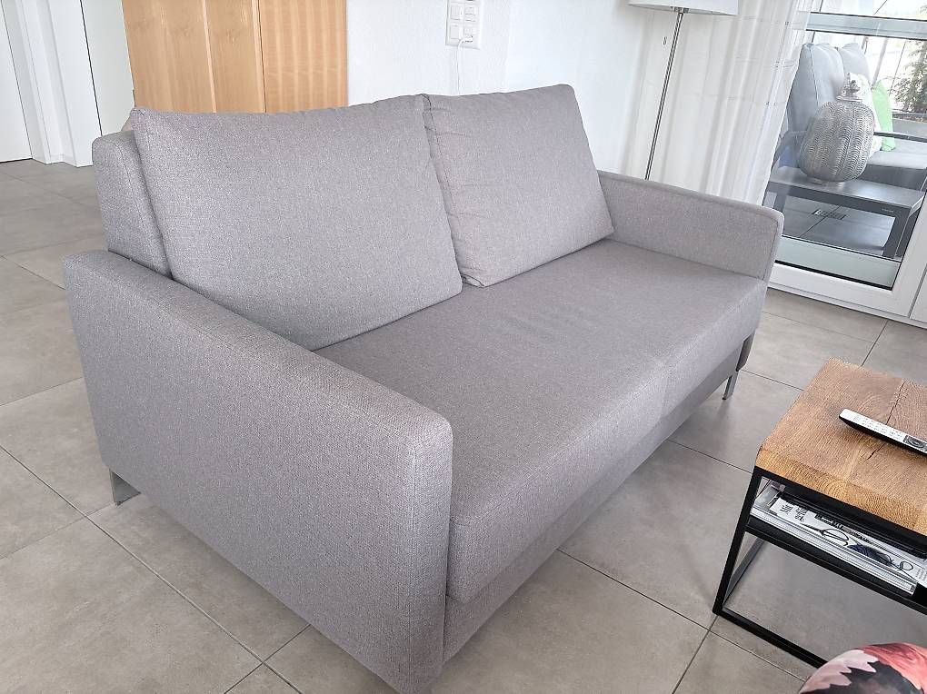 Sofas: Marken-Sofa mit Bettfunktion – D'occasion à Oberuzwil par Mausi309