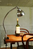 Rare, französische Architektenleuchte / Arbeitsleuchte, 1950