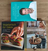 3 gebundene Kochbücher (Jamie Oliver, etc.)