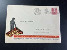 Briefumschlag W. Geelhaara.G. Bern 1937 guter Zustand