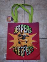 Shaun das Schaf Set mit Tasche, Stickern, Tattoos, Buttons