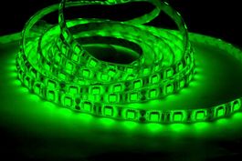 LED Streifen - 60LED/m - Grün - 14.4W/m - 24V - 15.3 Meter
