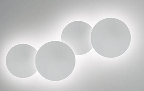Lampen: Vibia Puck 5480 Wandleuchte Aluminium Grau – Neu und originalverpackt aus Rothenburg von Lampenoutlet 1