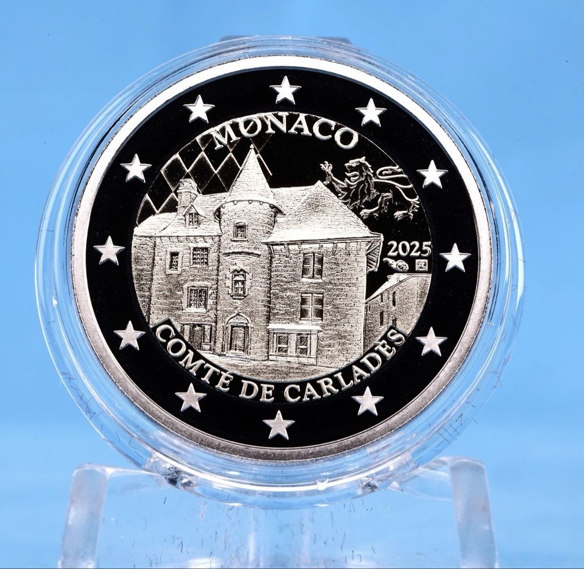 Tutti le monete: Monaco 2 Euro Proof Comte Des Carlades – Nuovo e nell'imballaggio originale da Wädenswil venduto da giu_gkt7 1