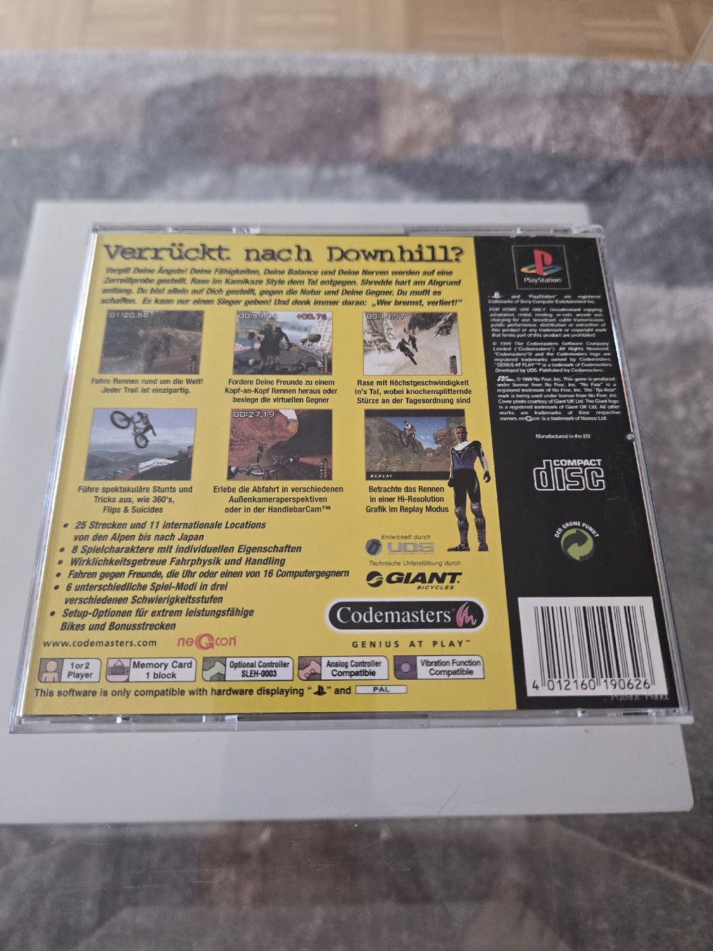 Giochi: Downhill Mountain Biking PS1 – Usato da Bussigny venduto da Kfdlt 1