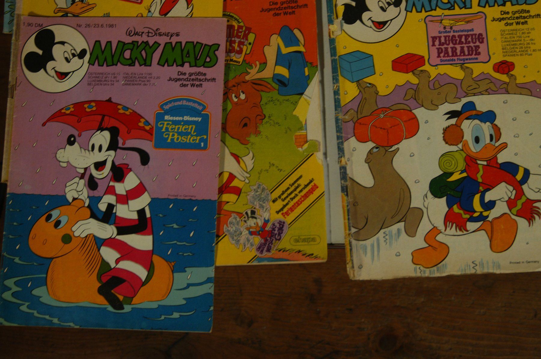 Fumetti: Micky Mouse Hefte 22 Stück um 1980 – Usato da Herisau venduto da Wisen 3