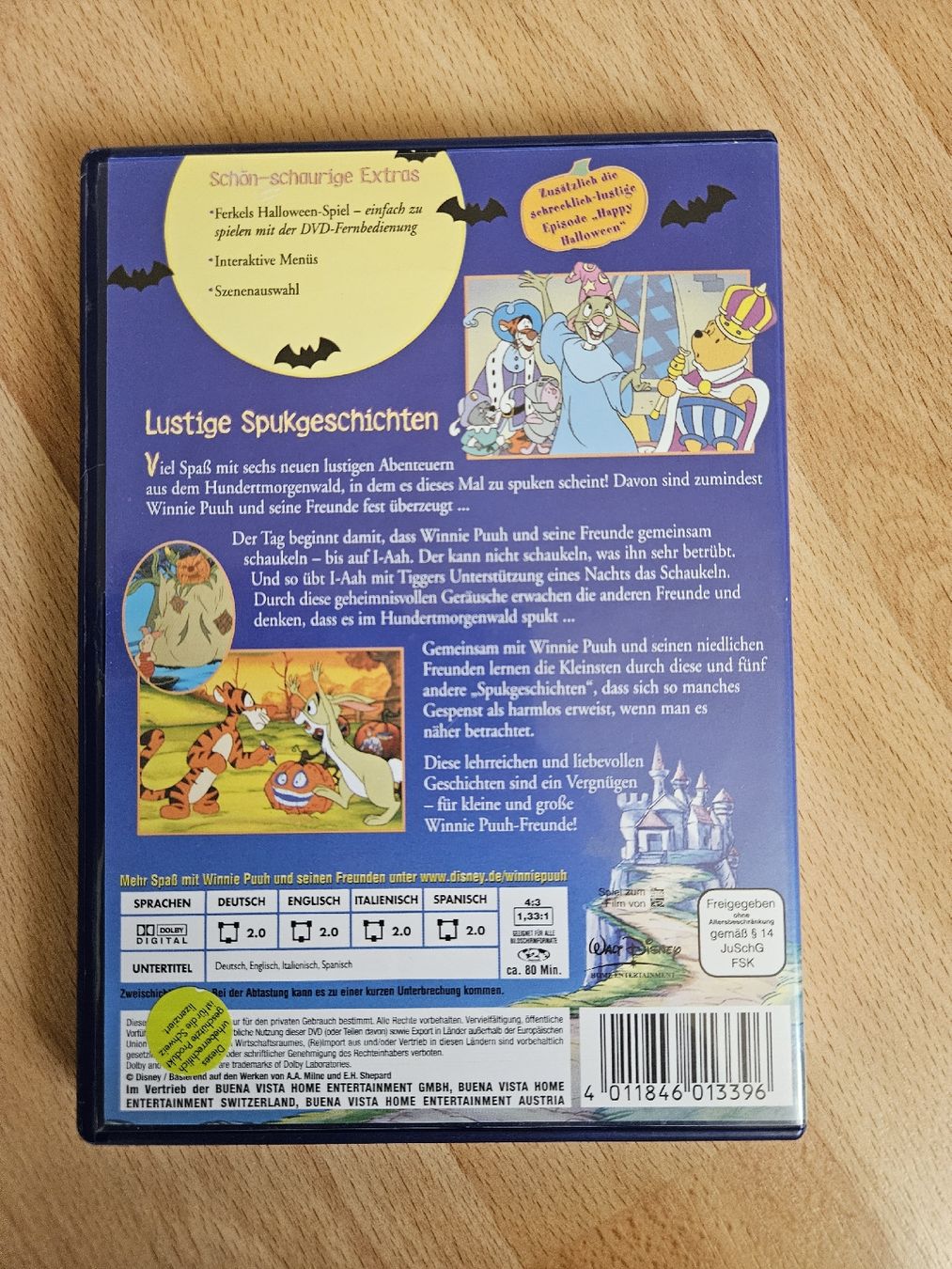 Tutti i DVDs: Winnie Puuh - Lustige Spukgeschichten DVD – Usato da Ebikon venduto da SecondChance_byM 1