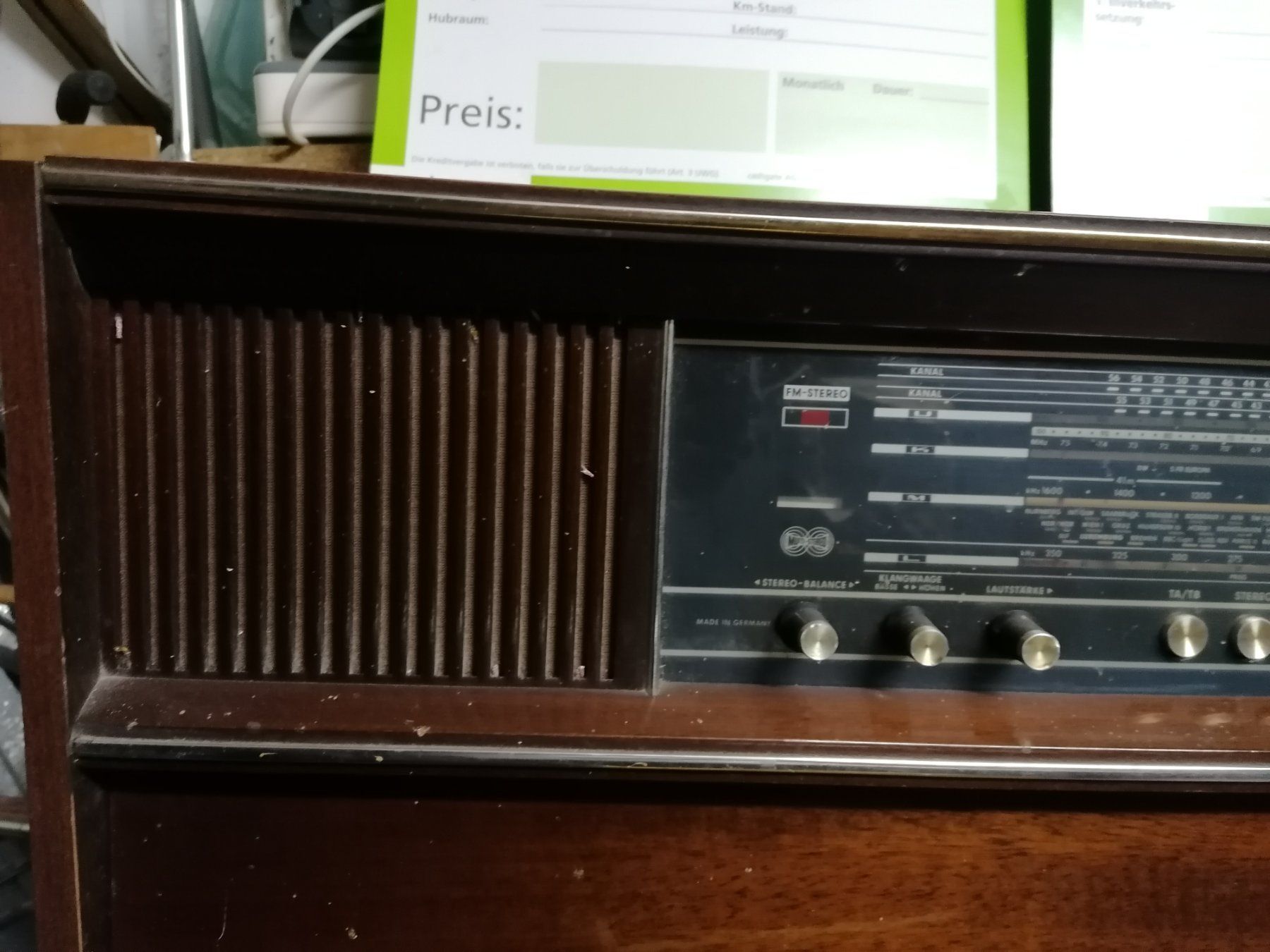 Giradischi: antik LUMOPHON AUTOMATIC 36.Stereo-Konzertschrank intermezzo – Usato da Biel / bienne venduto da Sarouch9 2