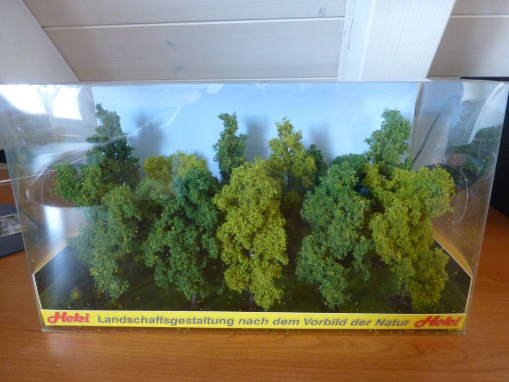 Heki HO/TT/N/Z Neuf: 10 Sapins 3-5 Cm