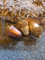 6 Weihnachtskugeln Eichelform