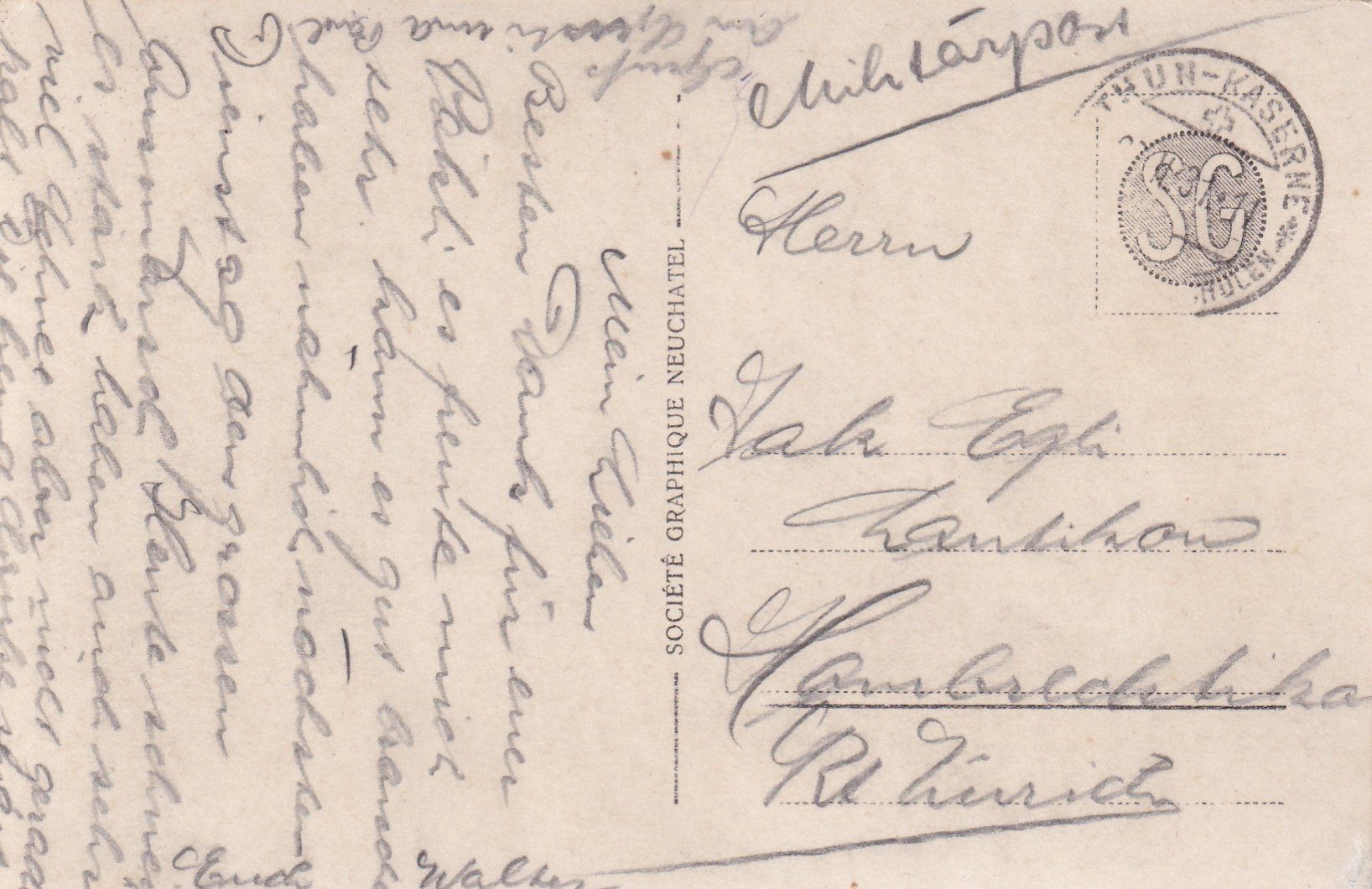 Cartoline postali: Thun und die Aare /ba – Usato da Hombrechtikon venduto da Rudolf07 1