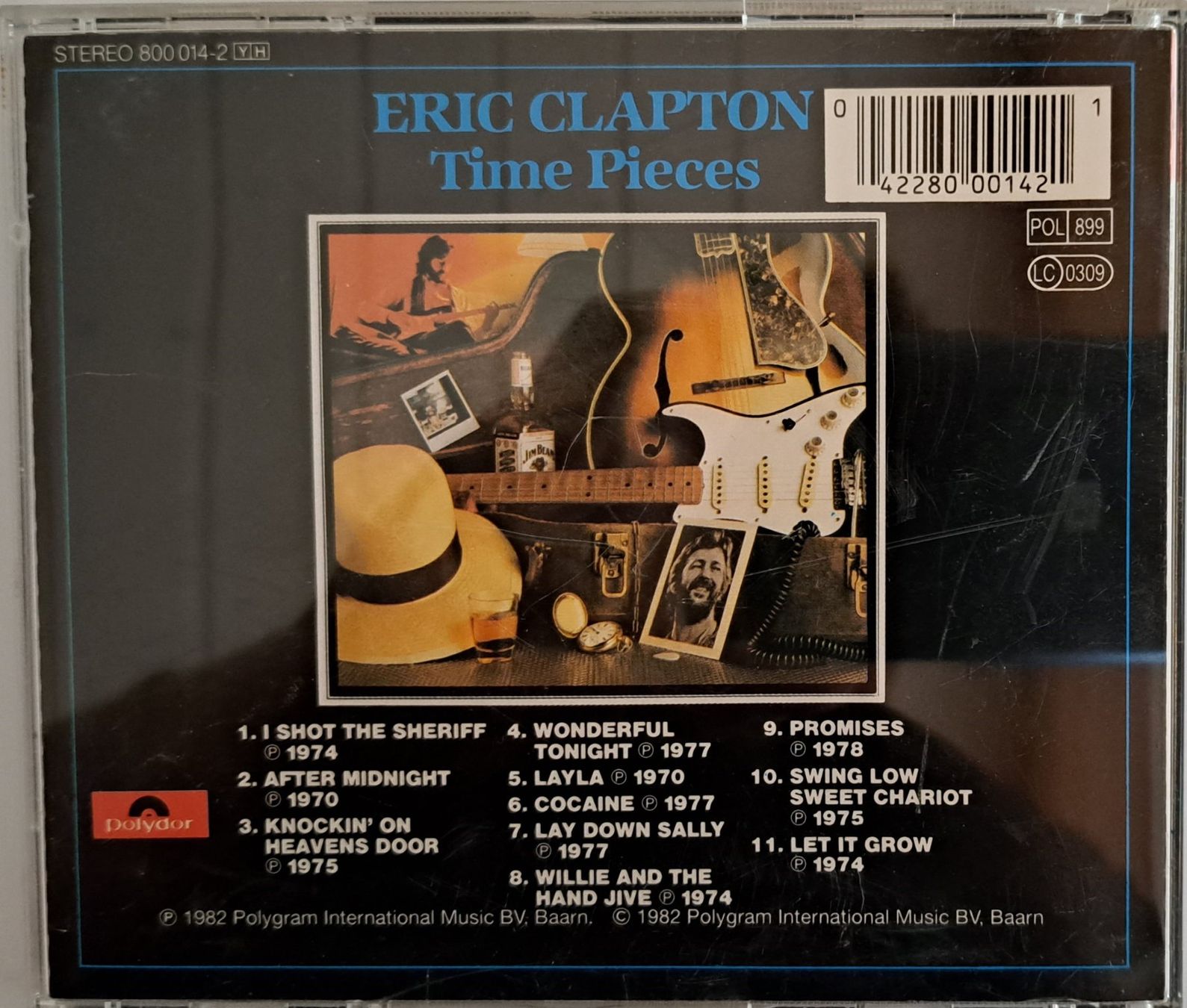 CDs: ERIC CLAPTON - Time Pieces – D'occasion à Tenniken par mik_6mxg 1