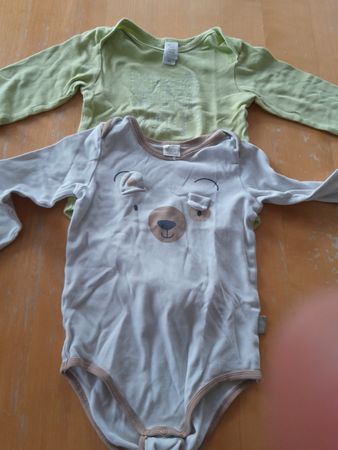langarmbody Gr. 104, 2 Stück