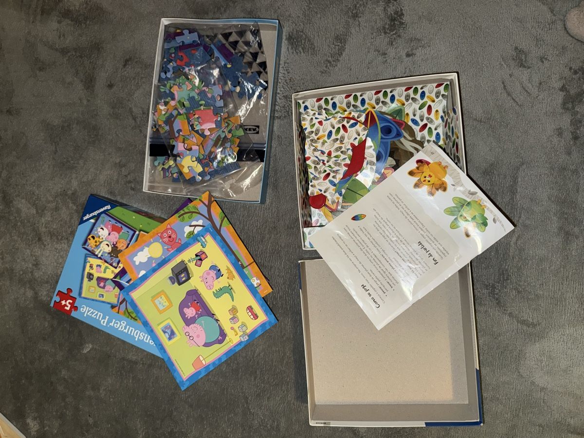 Giochi: Peppa Pig Puzzel + Cocorito Spiel, Komplett! – Nuovo (secondo la descrizione) da Basel venduto da car_l7yd 1