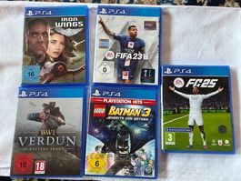5 PS4 Spiele