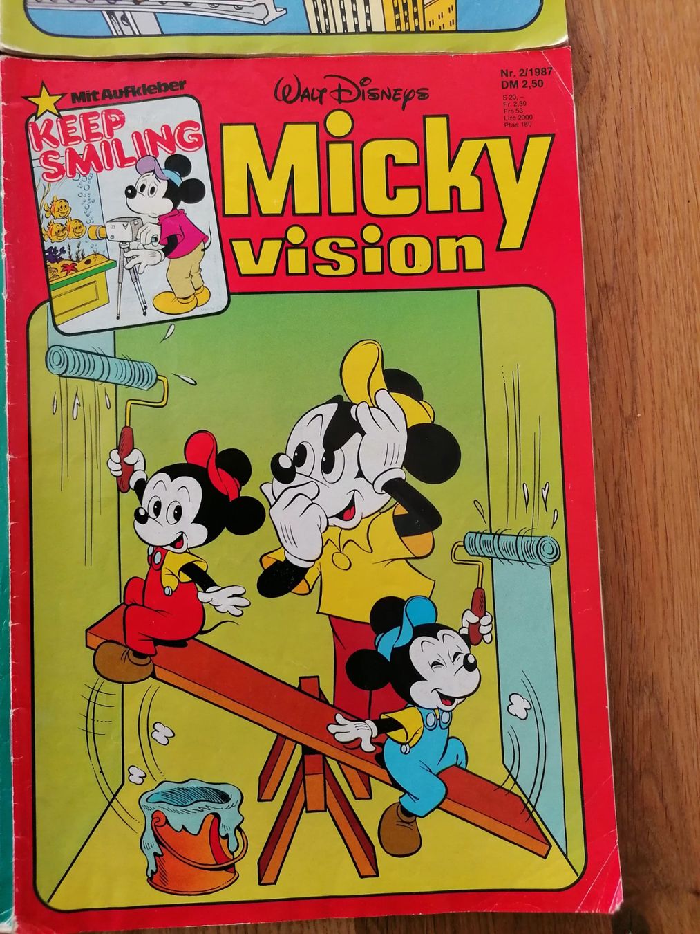 Fumetti: Micky Vision Hefte 1978-1987  8Stk. – Usato da Basel venduto da vintagecollector 8