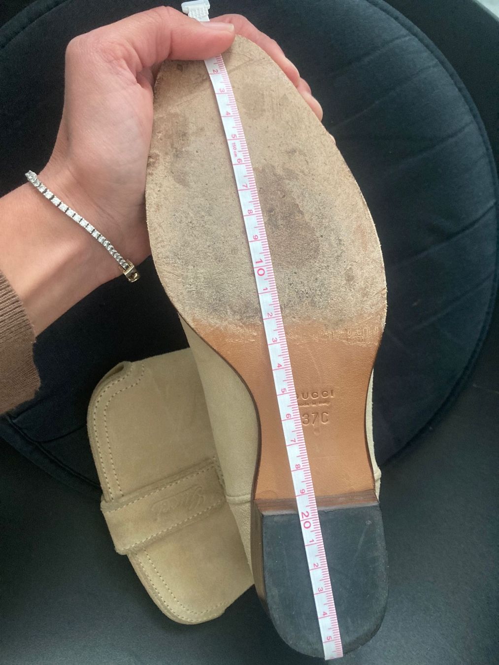 Gucci Scarpe da donna: Bottines Gucci en cuir beige taille 37 – Usato da Sion venduto da lbo_jpy8 6