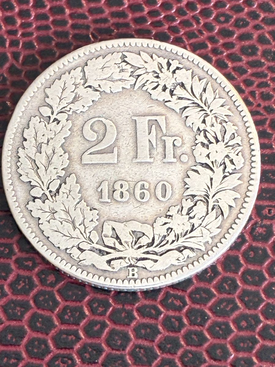 Tutti le monete: 2 Franken 1860 – Usato da Cham venduto da Dst82