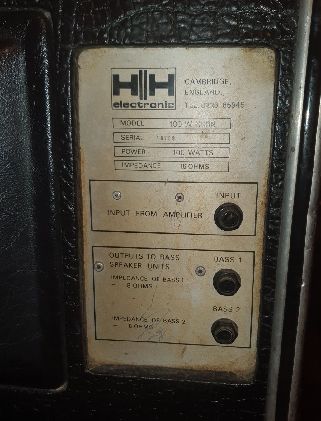 Casse acustiche: Vintage HH-ELECTRONIC Passivsystem – Usato da Pfäffikon ZH venduto da edwinstarr1 6