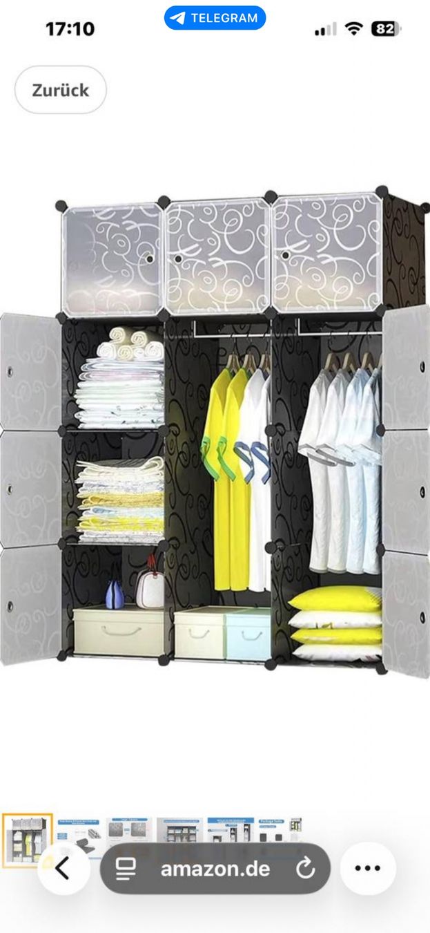 Armadi: *Kleiderschrank* Würfel – Usato da ZUERICH venduto da Natako