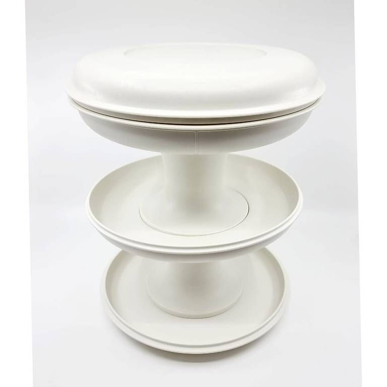 Tupperware Servierplatten: Serviteur - Présentoire Tupperware – Gebraucht aus Grandson von Nouvelle-ere