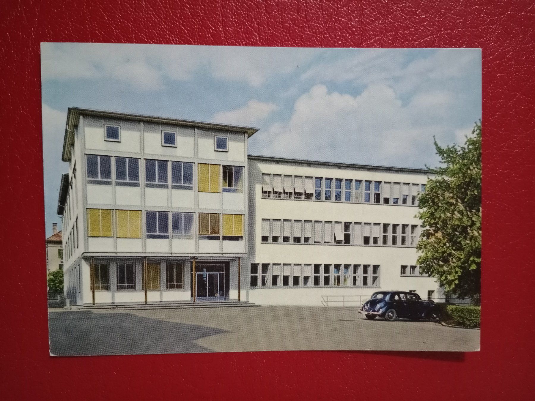 Cartes postales: Gebäude irgendwo? altes Auto – D'occasion à Küttigen par Melisch1000
