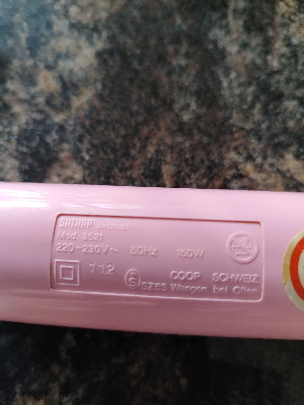Piastre & Arricciacapelli: Lockenstab, Marke: Satrap airbrush – Usato da Madiswil venduto da marmotte63 5
