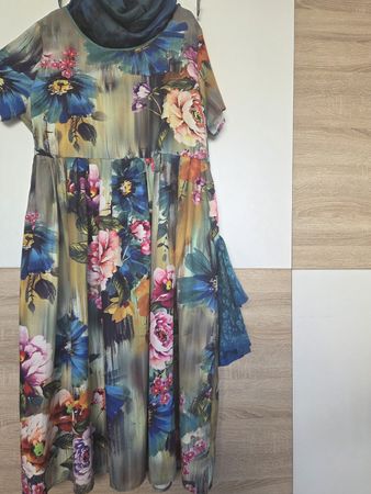 Damen Kleid, ca. Gr 48