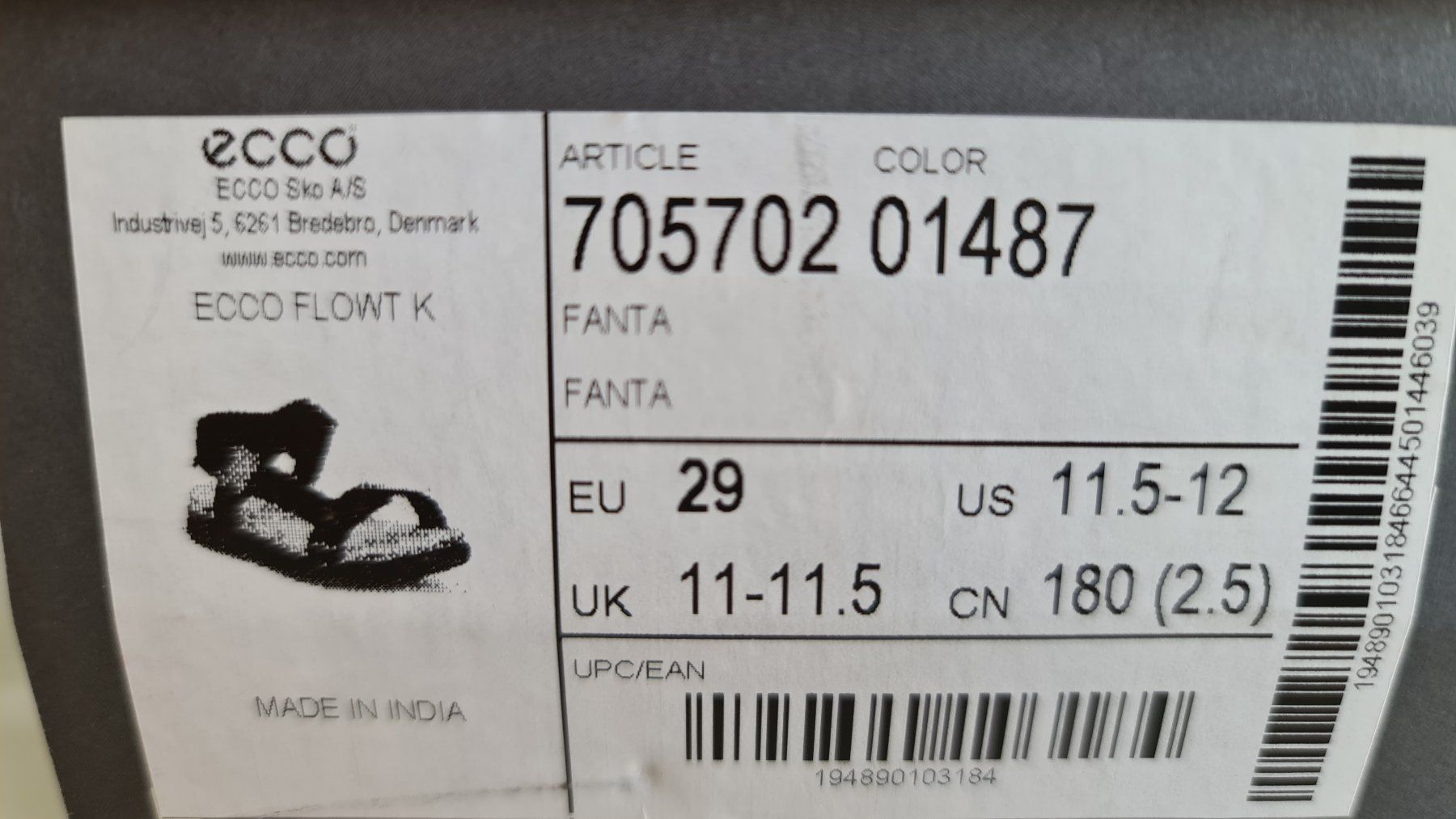 Ecco Scarpe per ragazze: Ecco Sandalen Mädchen 29 – Usato da luzern venduto da hcaro 5