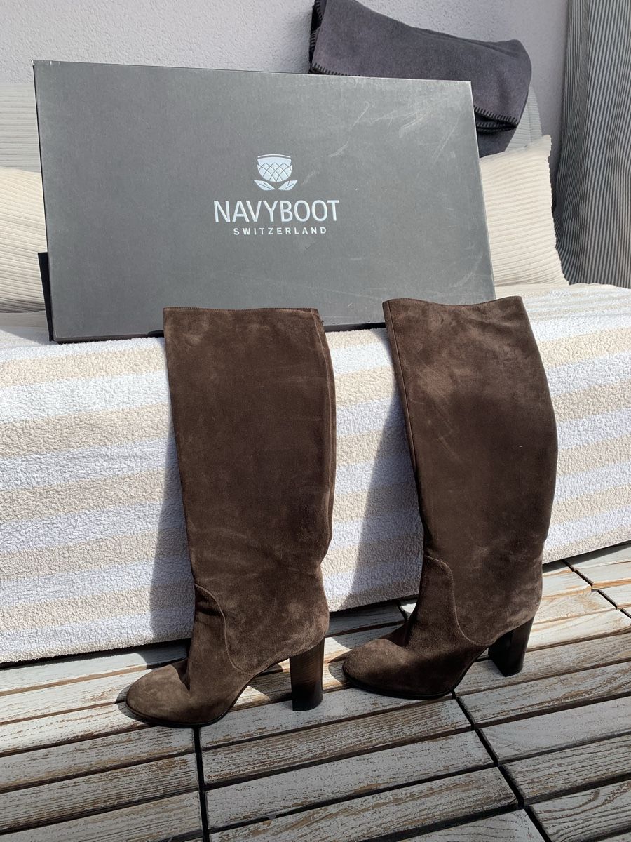 Navyboot Scarpe da donna: Rauleder Navyboot Stiefel, Gr. 39 – Nuovo (secondo la descrizione) da Uster venduto da snickers3