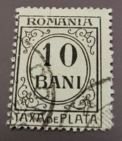 Rumänien Steuermarke alte briefmarke