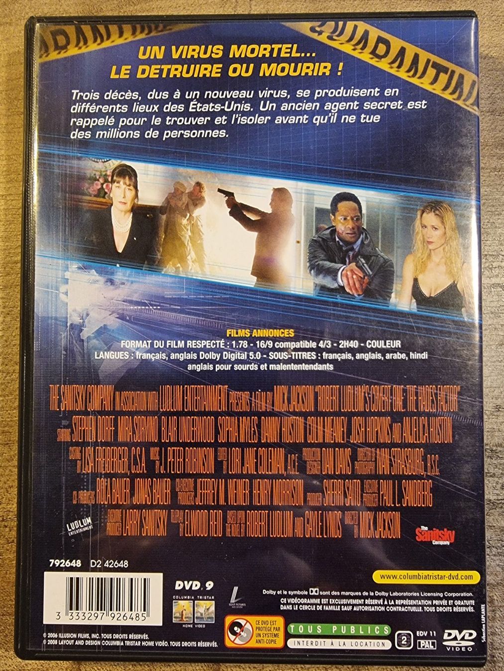 Alle DVDs: Opération Hadès – Gebraucht aus Chavannes-près-Renens von XWR4 1