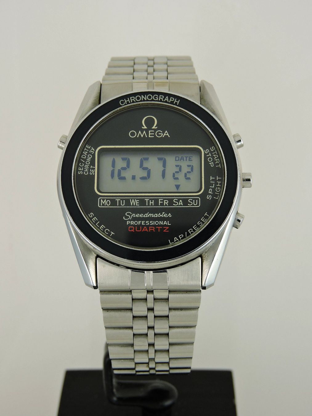 Omega Orologi: 1977 Omega Speedmaster Pro LCD Quartz - Ref. 186.0004 – Usato da Bern venduto da Vintage-Oyster