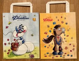 2 Diddl Henkel Tüten A4 Nr. 17 & 20 Rarität