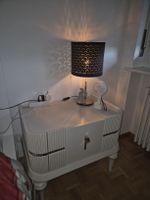 Nachttisch beige mit Schublade