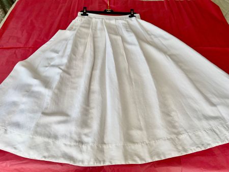 Leinen Rock Jeff Banks London Vintage Höchste Qualität Gr 40