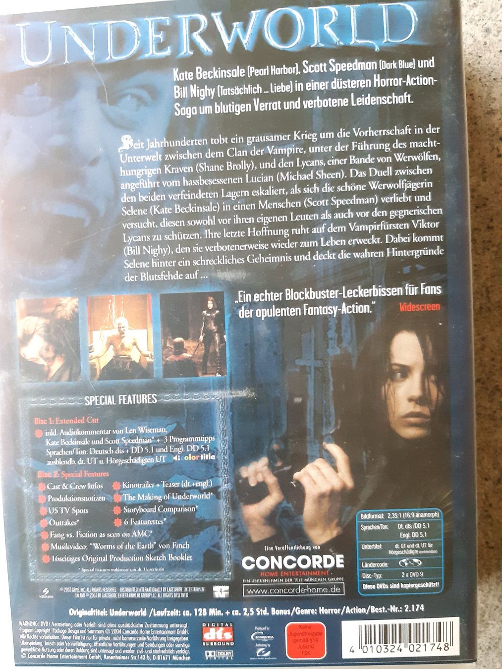 Tutti i DVDs: Underworld – Usato da Domat-Ems venduto da nugipuff 1