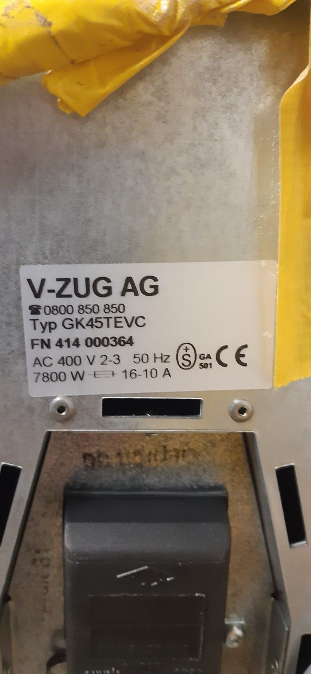 V-Zug Elettrodomestici da cucina: V-Zug Kochfeld – Usato da Bilten venduto da holzwurm73