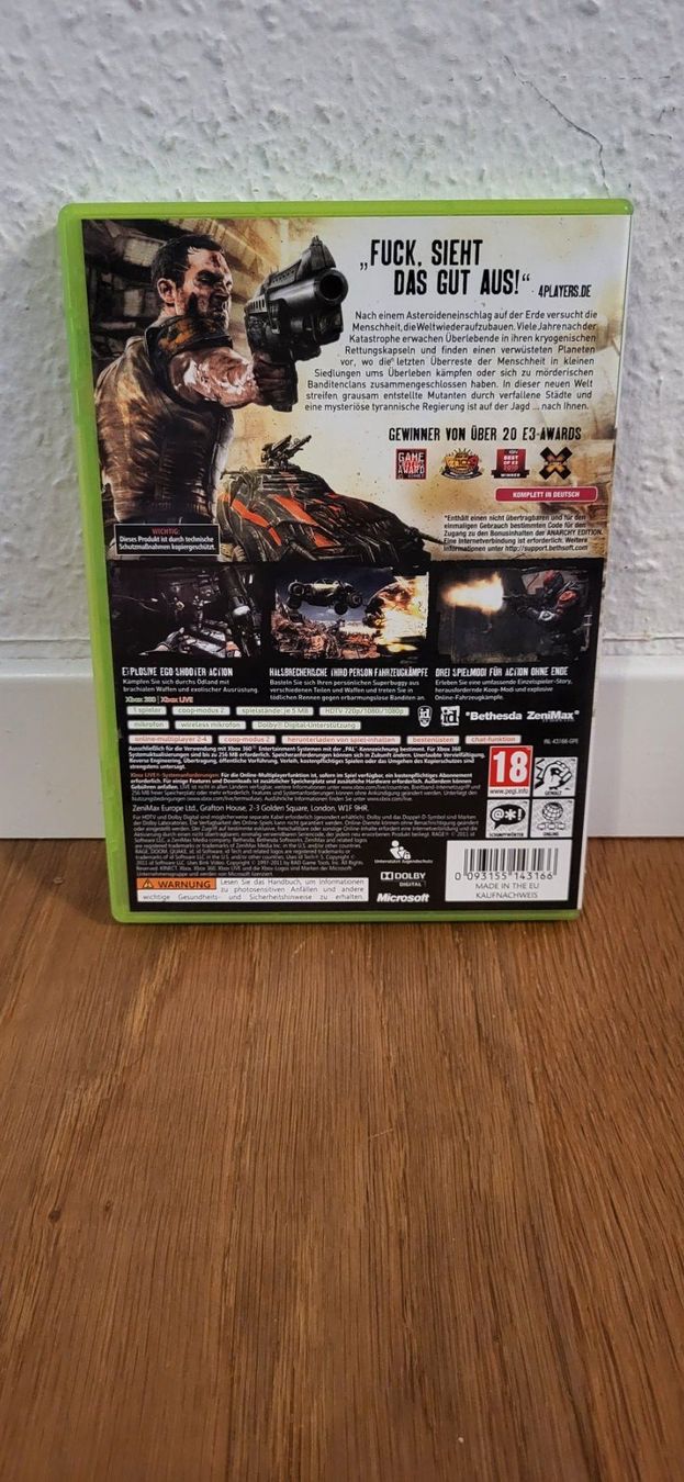Microsoft Giochi: Xbox 360 - Rage – Usato da Münsingen venduto da DigitaleSpielecke 1