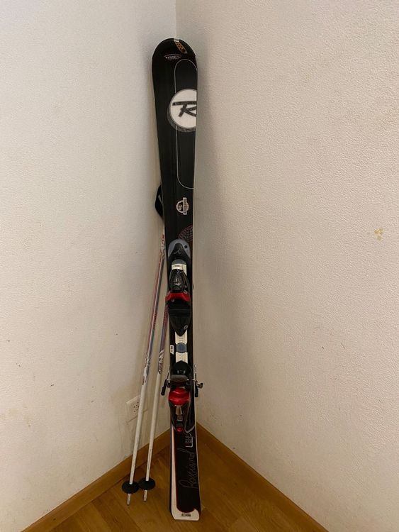 Rossignol Ski mit Atomic Stöcken 146cm Kaufen auf Ricardo