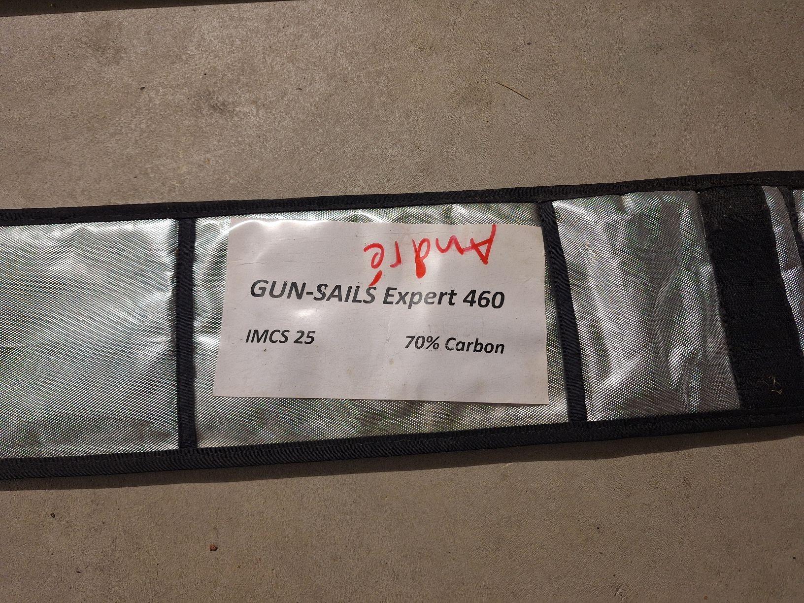 Surf: Gun Sails Expert 460 IMCS 25 70% Carbon – Usato da Winterthur venduto da yy1 3