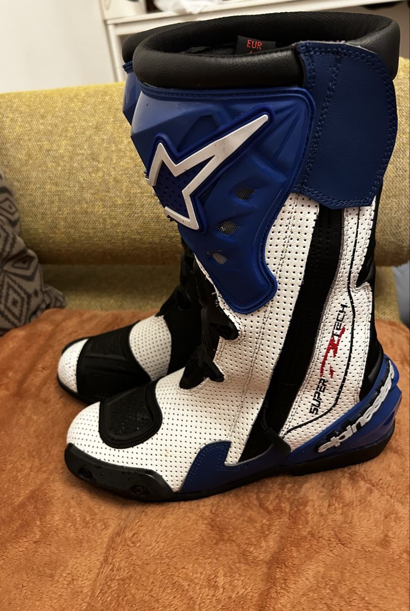 Scarpe da uomo: Motorrad-Rennstiefel – Nuovo (secondo la descrizione) da Zürich venduto da Vivaldi88