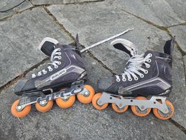 Inline Scates / Rollschuhe Grösse 37.5 Marke Bauer