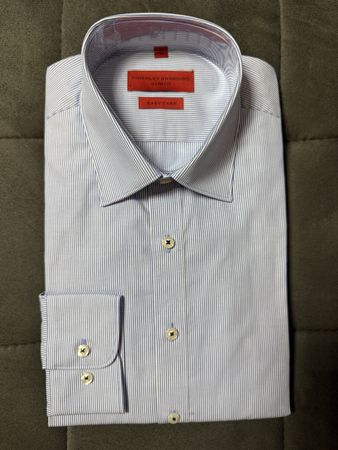 Hemd Finshley & Harding Slim Fit gestreift Grösse 38