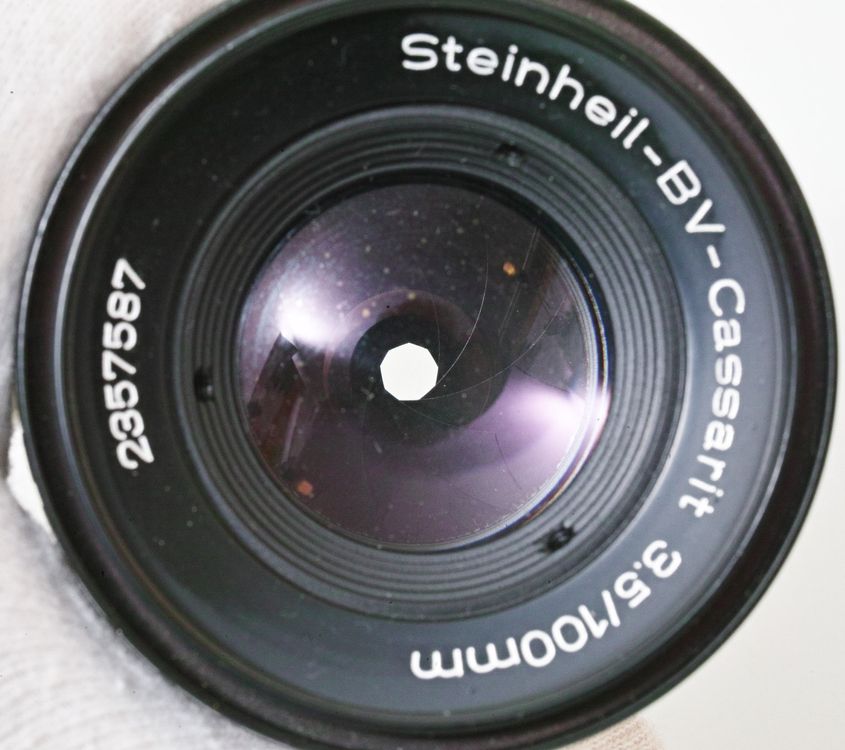 Steinheil-Cassarit 3.5/100mm M42 ゼブラ