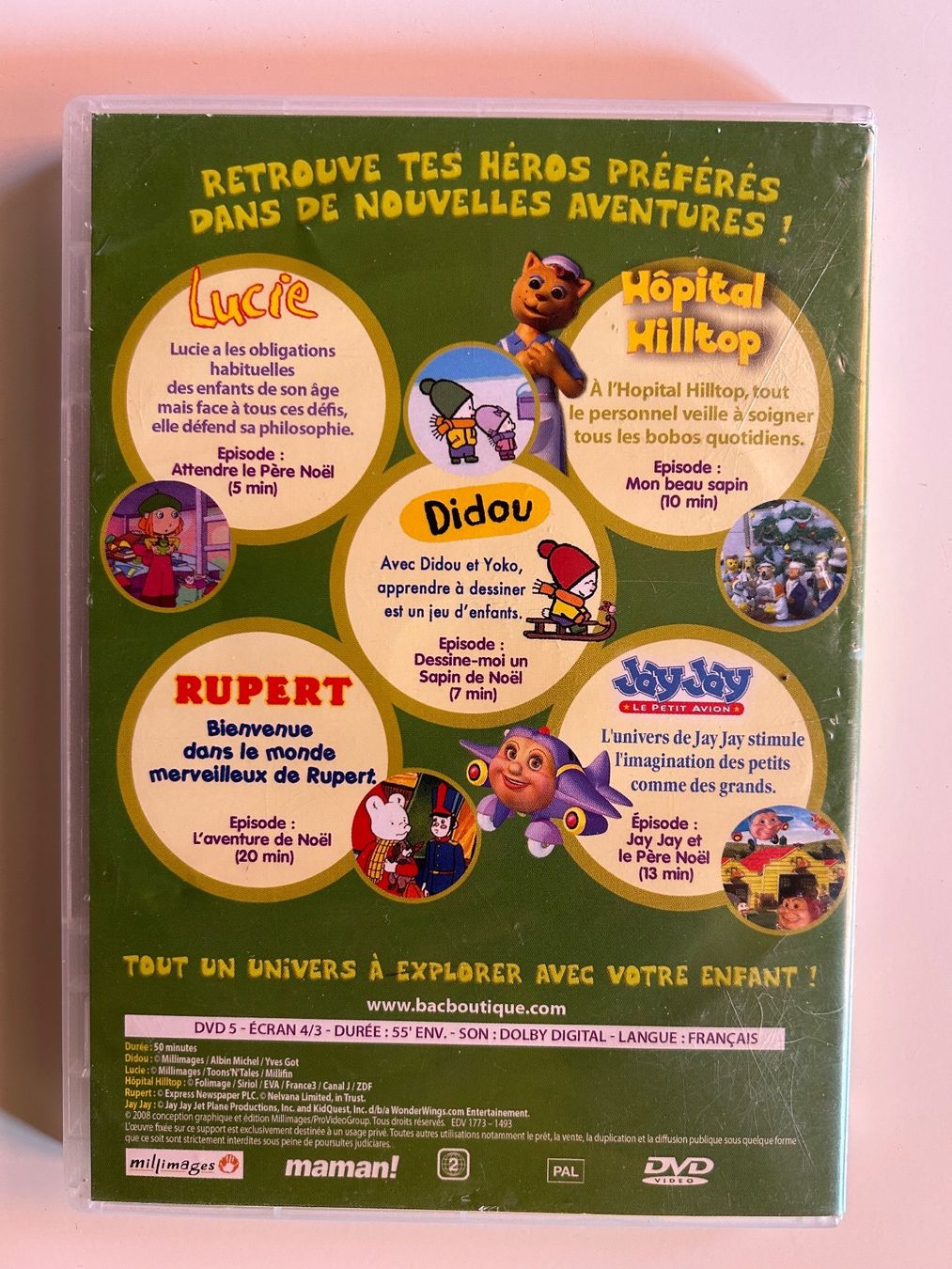 Tutti i DVDs: LA COMPIL’  DES TOUT-PETITS – Usato da St-Cierges venduto da Crisi53 1