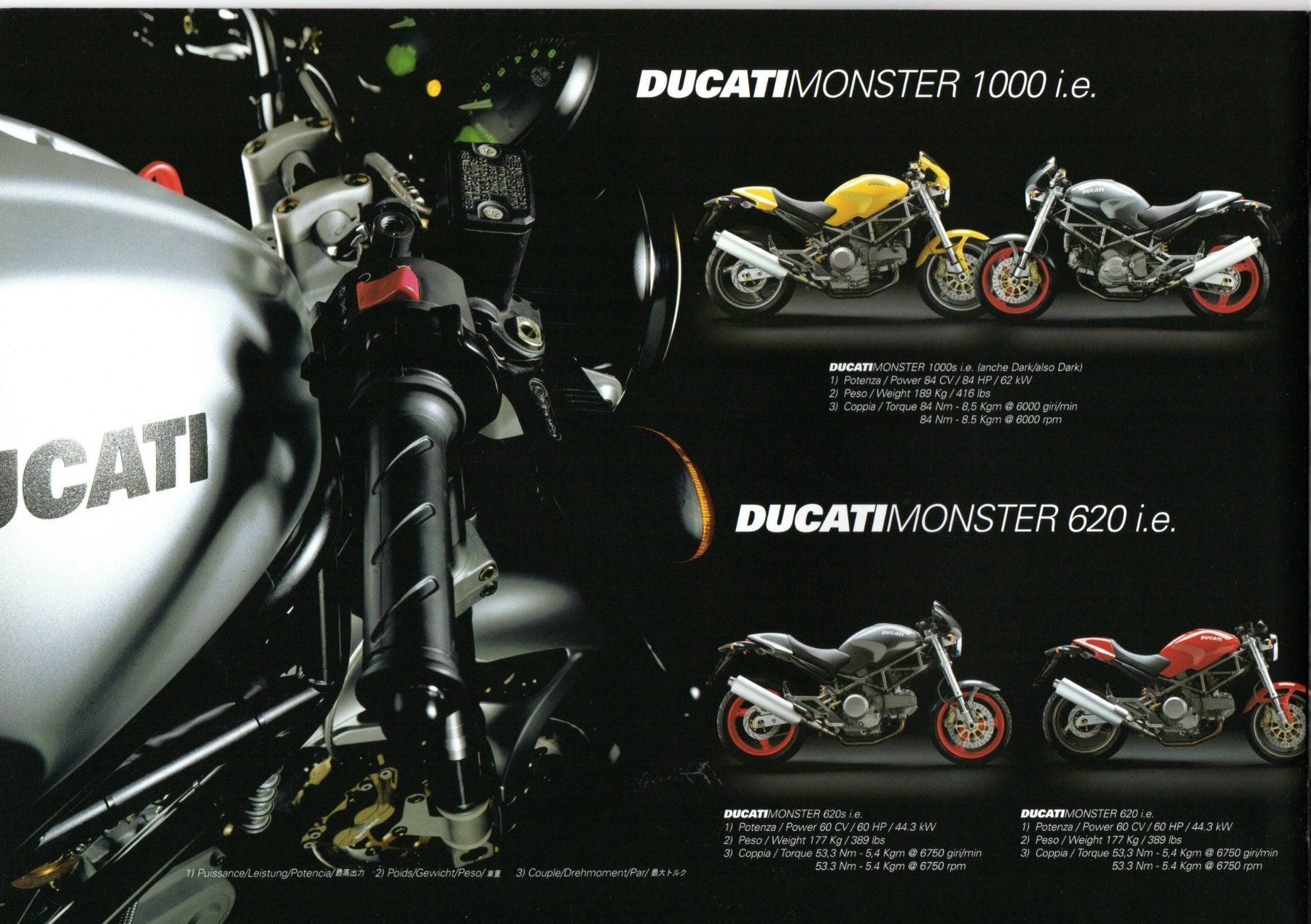 Ducati Route: Ducati - Modellprogramm 2003 - Originalprospekt – D'occasion à Malans GR par Chueche427 8