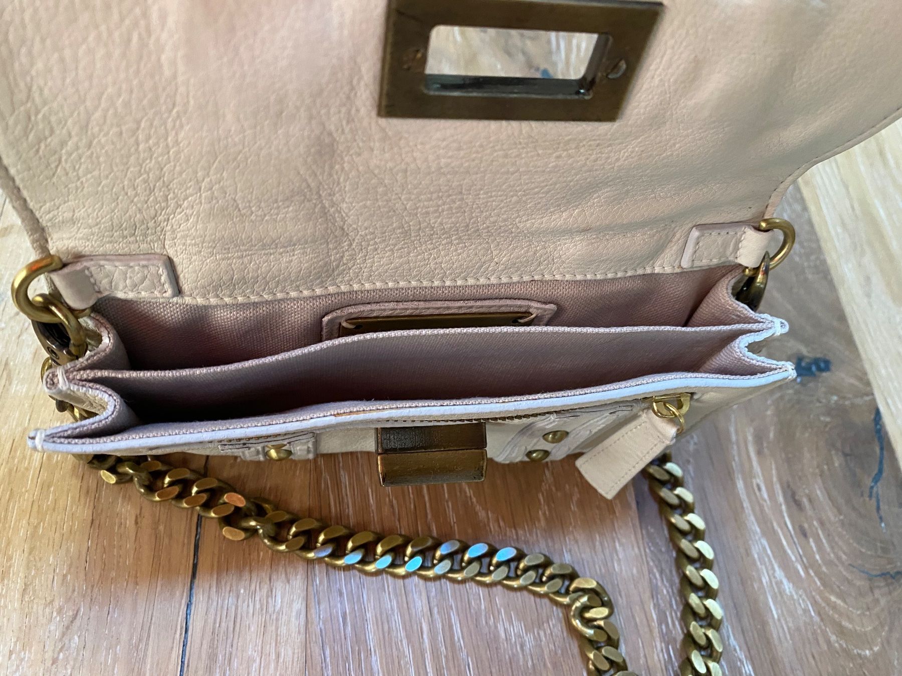 Taschen für Damen: Beautiful TEMPERLEY beige handbag/ clutch – Neu (gemäss Beschreibung) aus Grund b. Gstaad von PlageNeige 5